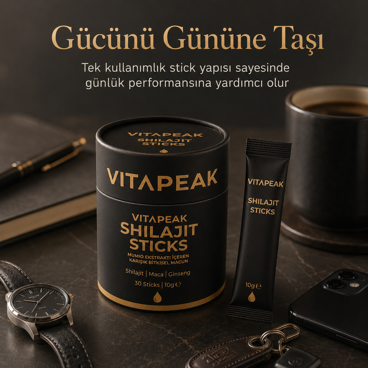 VitaPeak Shilajit Stick