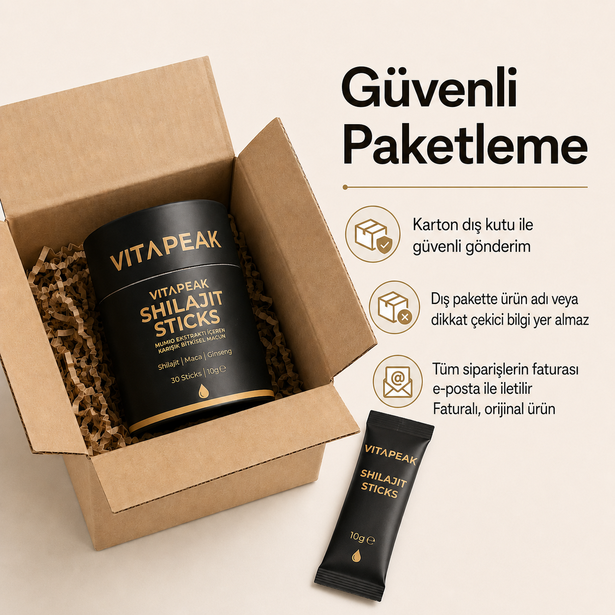 VitaPeak Shilajit Stick